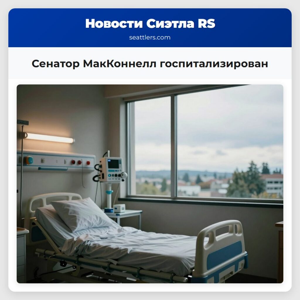 Сенатор МакКоннелл госпитализирован