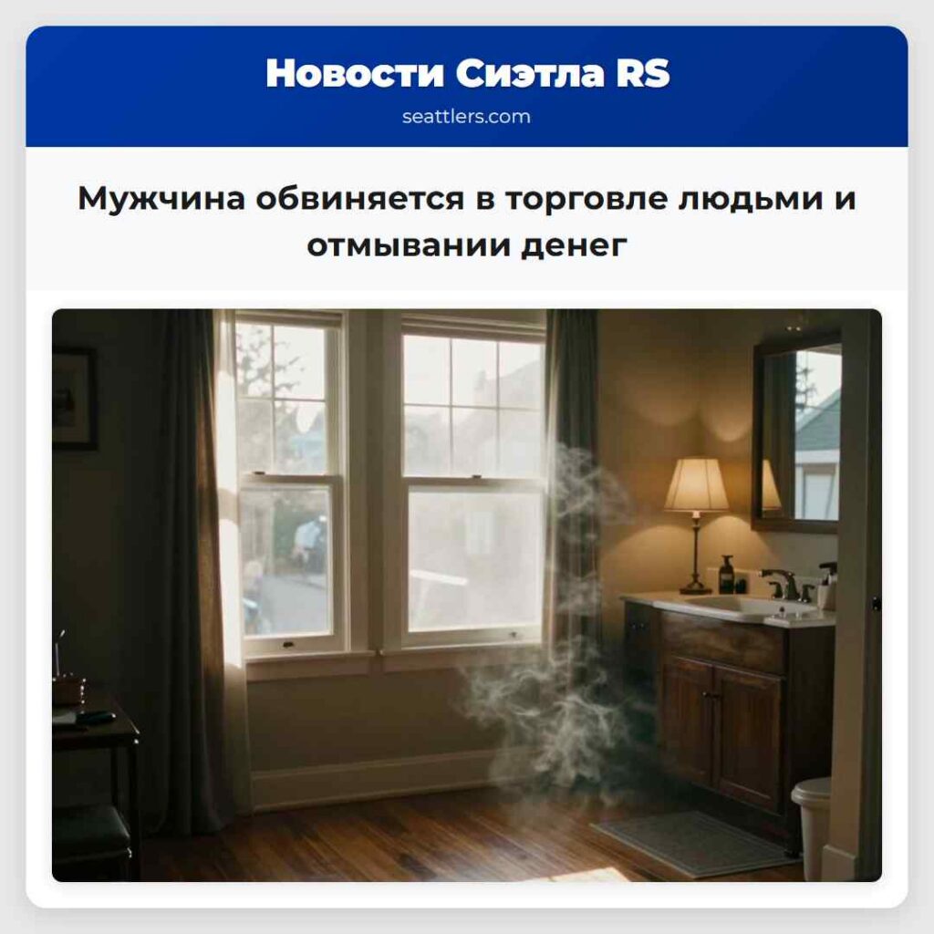 Мужчина обвиняется в торговле людьми и отмывании
