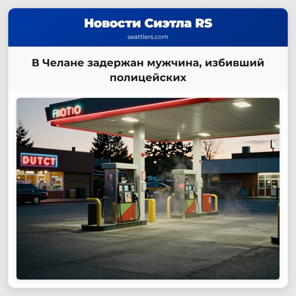 В Челане задержан мужчина, избивший полицейских