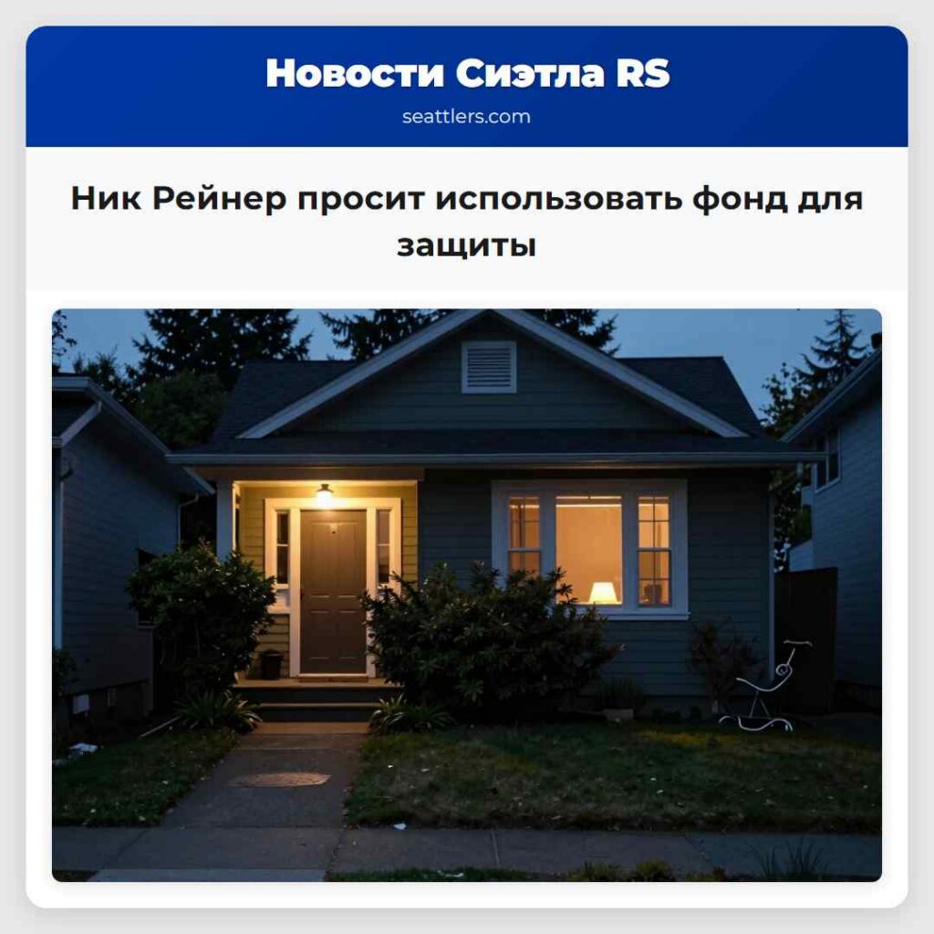 Ник Рейнер просит использовать фонд для защиты