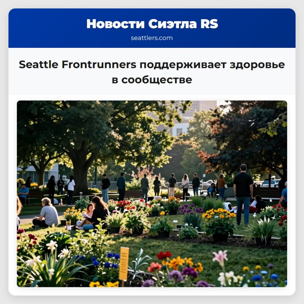 Seattle Frontrunners поддерживает здоровье в