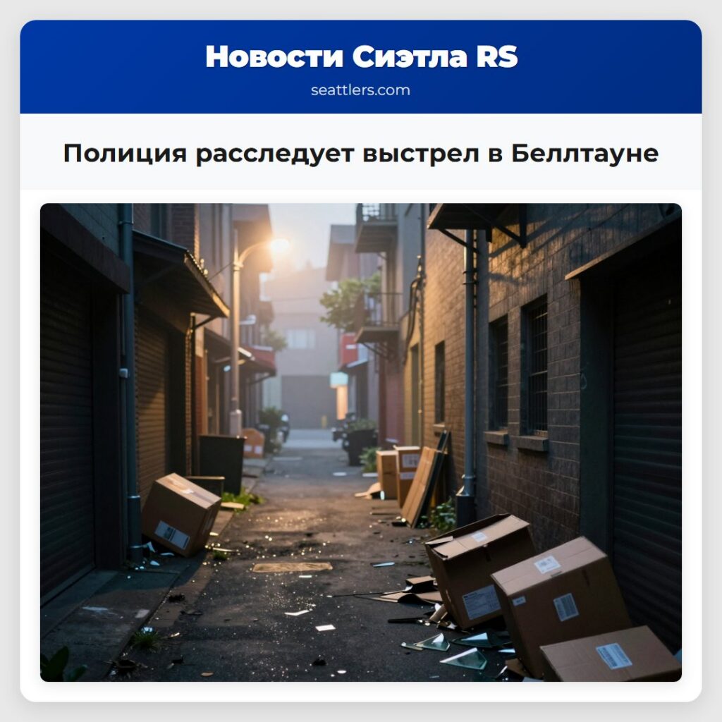 Полиция расследует выстрел в Беллтауне