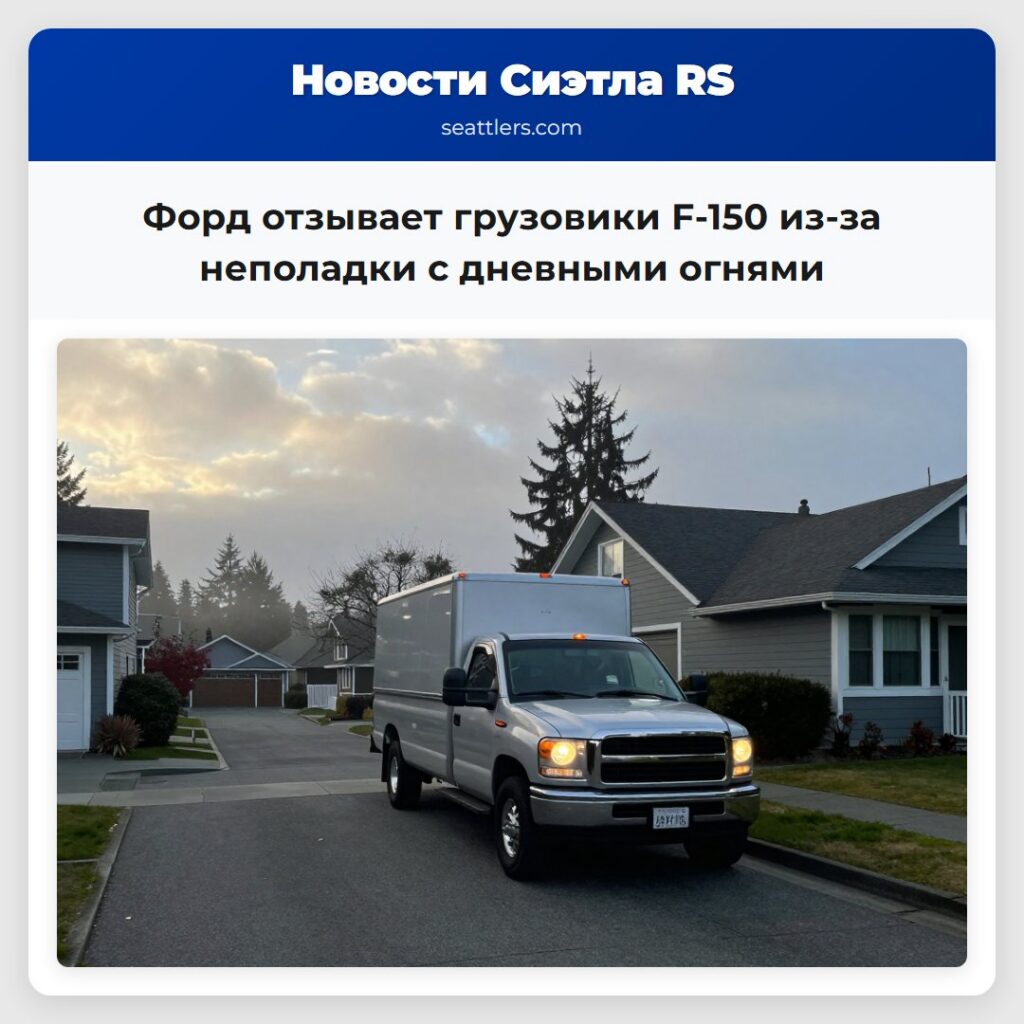 Форд отзывает грузовики F-150 из-за неполадки с