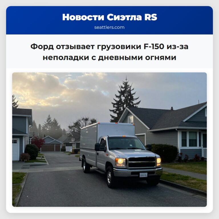 Форд отзывает грузовики F-150 из-за неполадки с дневными огнями