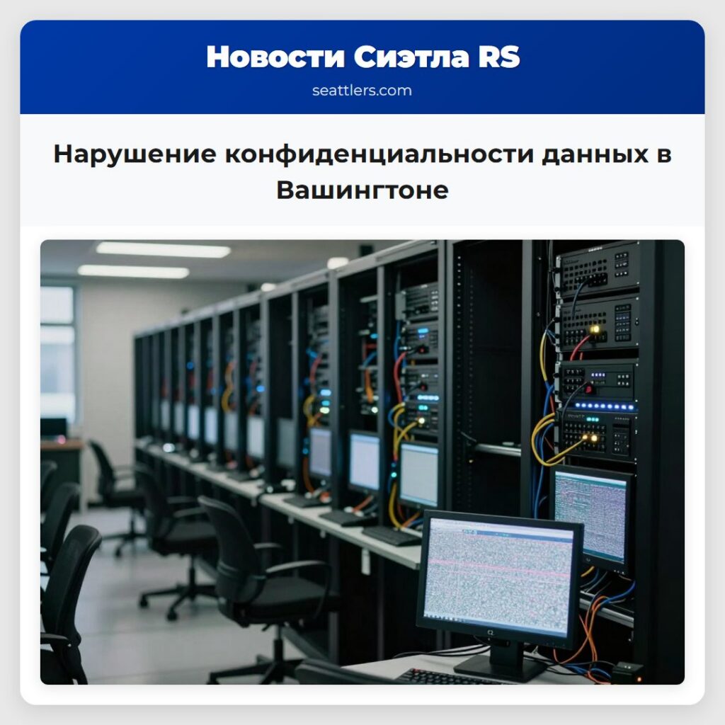 Нарушение конфиденциальности данных в Вашингтоне