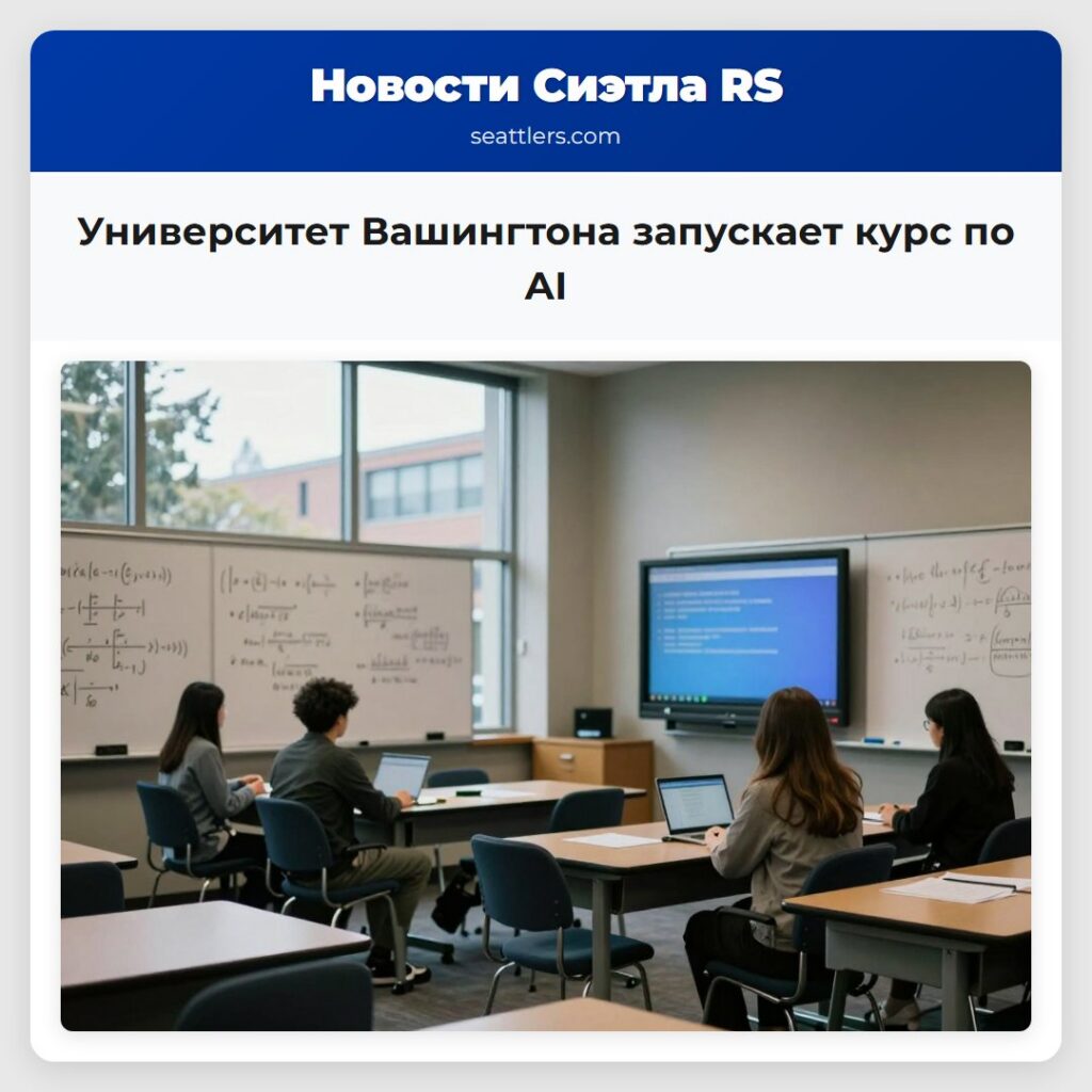 Университет Вашингтона запускает курс по AI