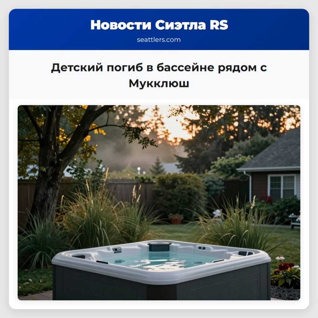 Детский погиб в бассейне рядом с Мукклюш