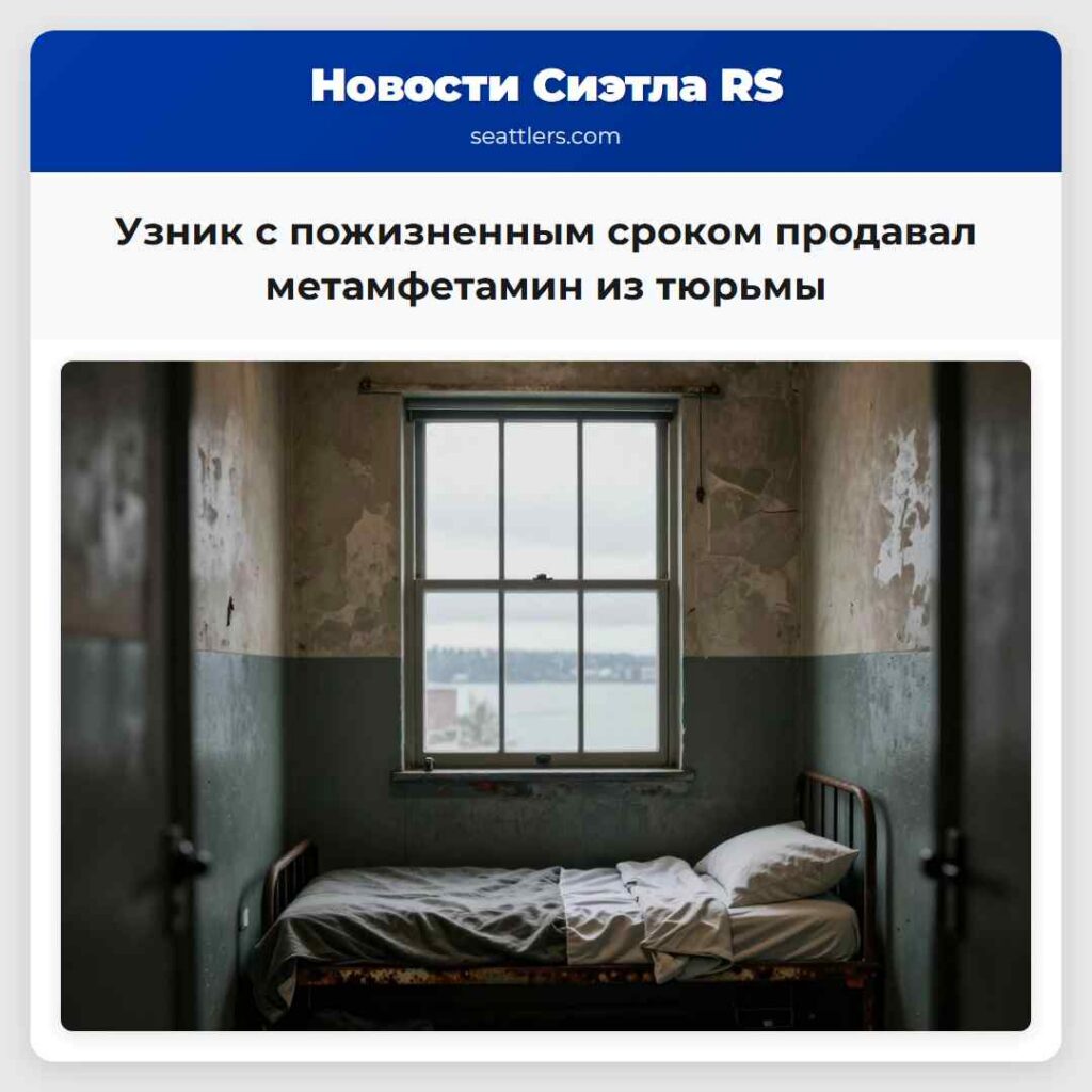 Узник с пожизненным сроком продавал метамфетамин