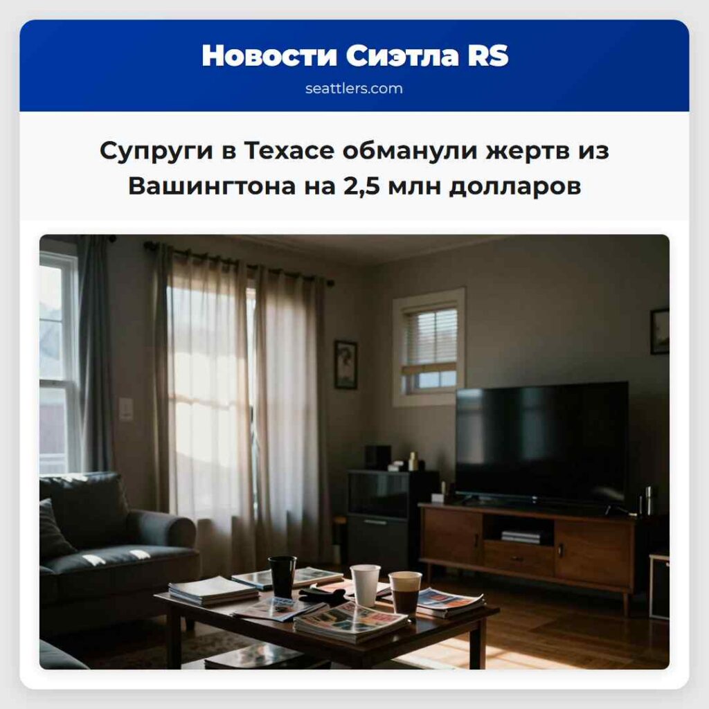Супруги в Техасе обманули жертв из Вашингтона на