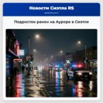 Подросток ранен на Ауроре в Сиэтле