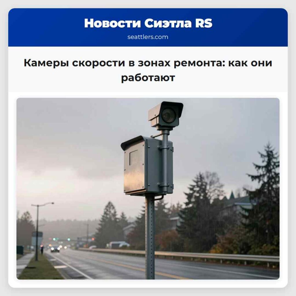 Камеры скорости в зонах ремонта: как они работают