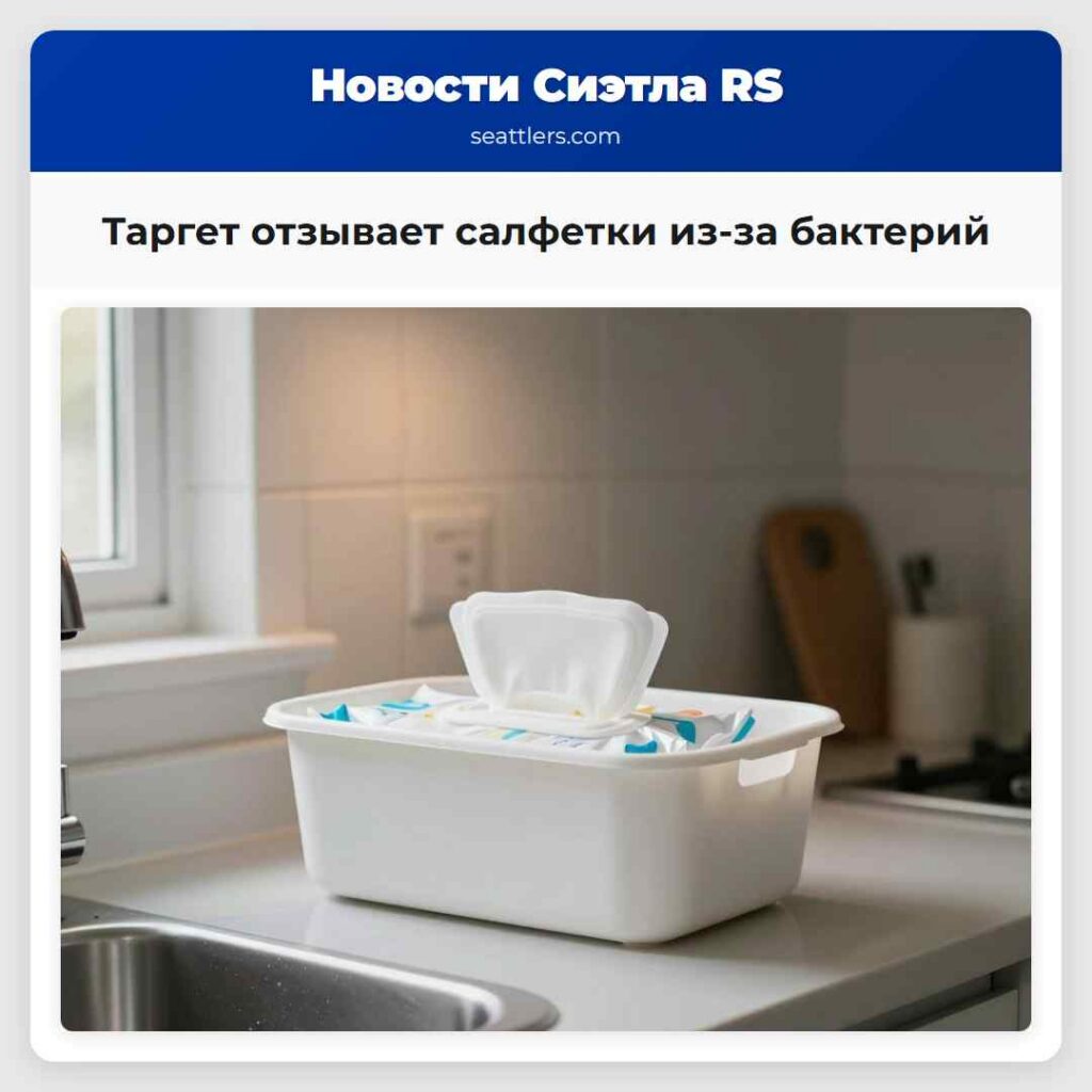 Таргет отзывает салфетки из-за бактерий