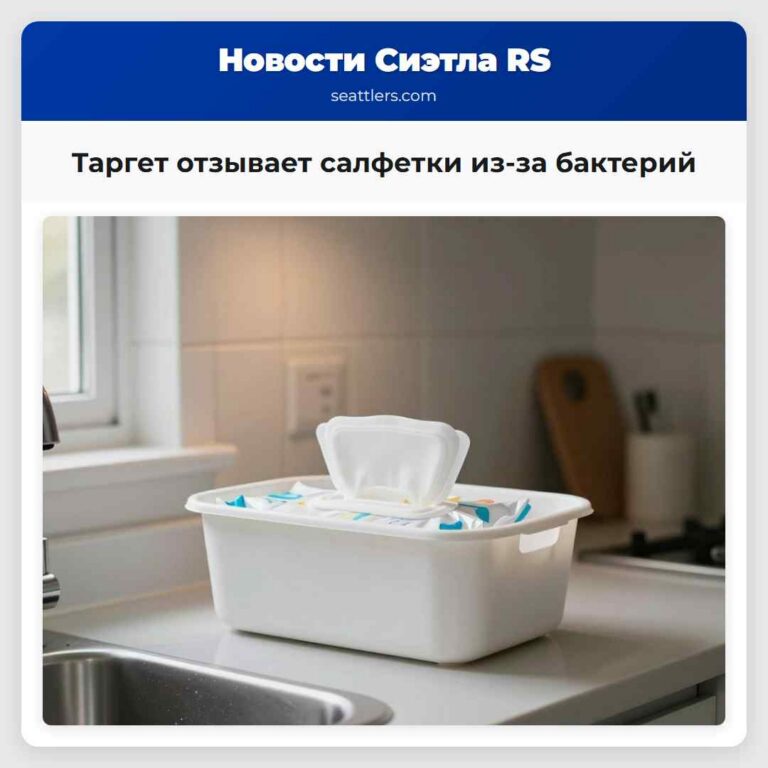 Таргет отзывает салфетки из-за бактерий