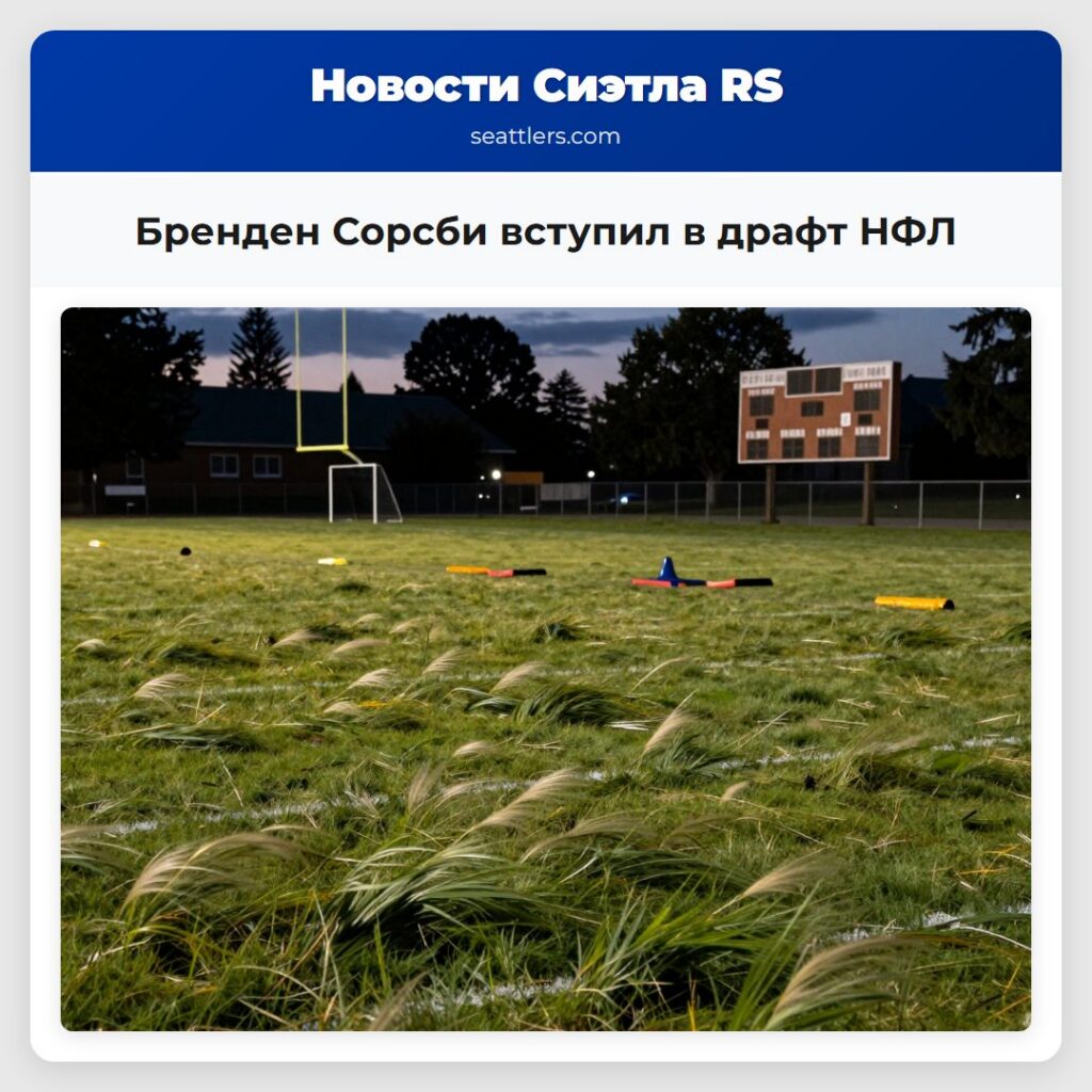 Бренден Сорсби вступил в драфт НФЛ