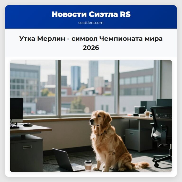 Утка Мерлин — символ Чемпионата мира 2026