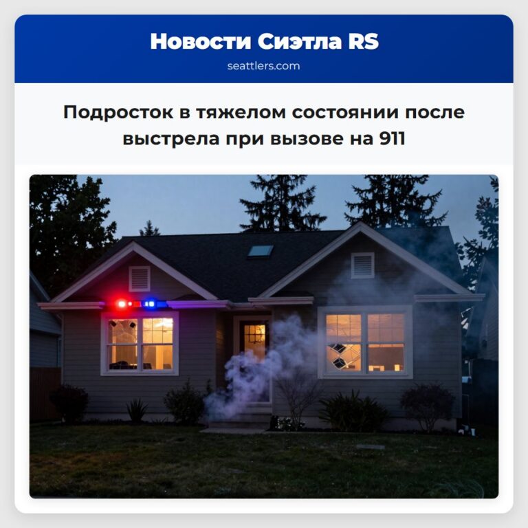 Подросток в тяжелом состоянии после выстрела при вызове на 911