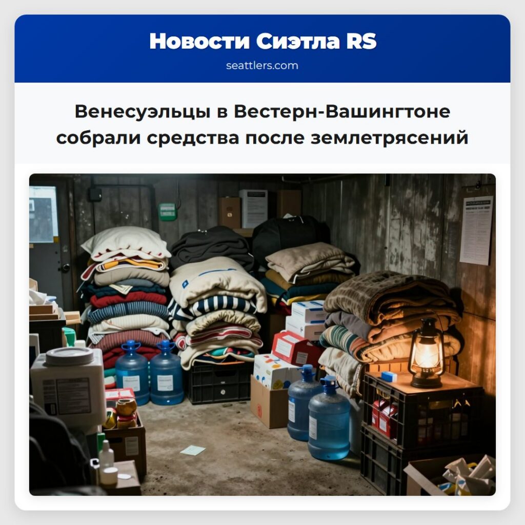 Венесуэльцы в Вестерн-Вашингтоне собрали средства