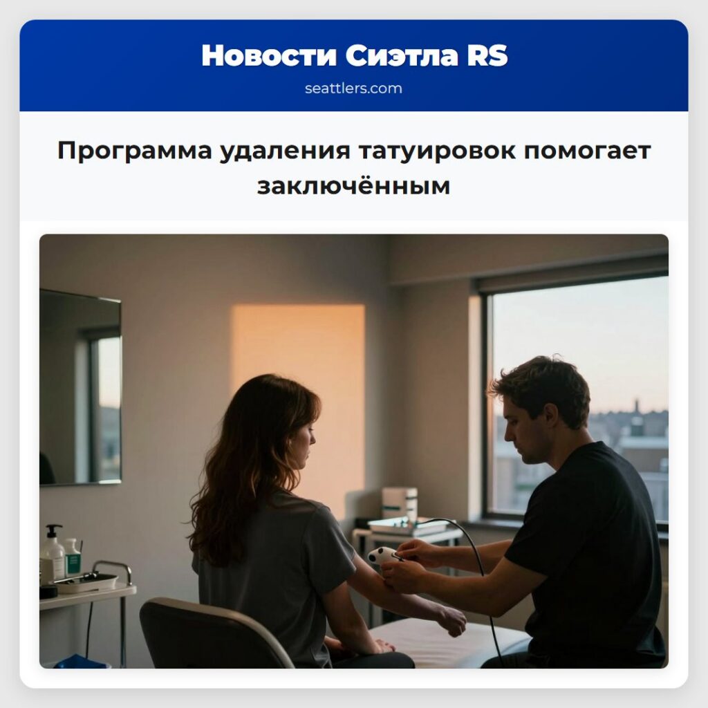 Программа удаления татуировок помогает заключённым