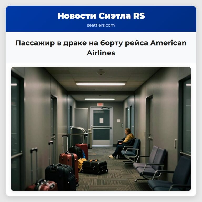 Пассажир в драке на борту рейса American Airlines
