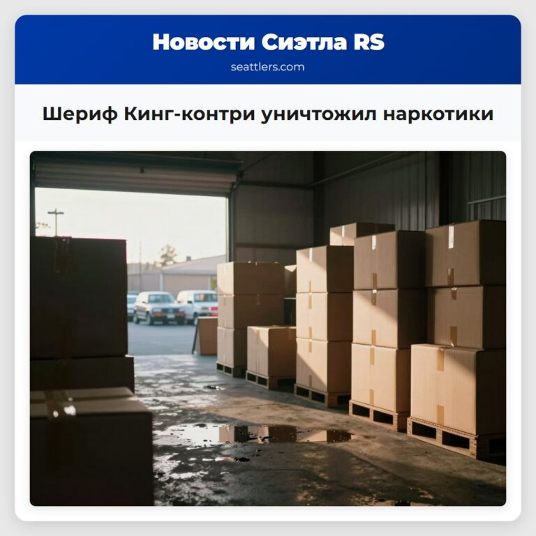 Шериф Кинг-контри уничтожил наркотики