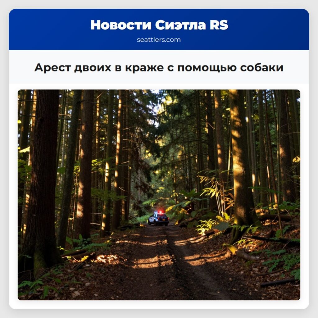 Арест двоих в краже с помощью собаки