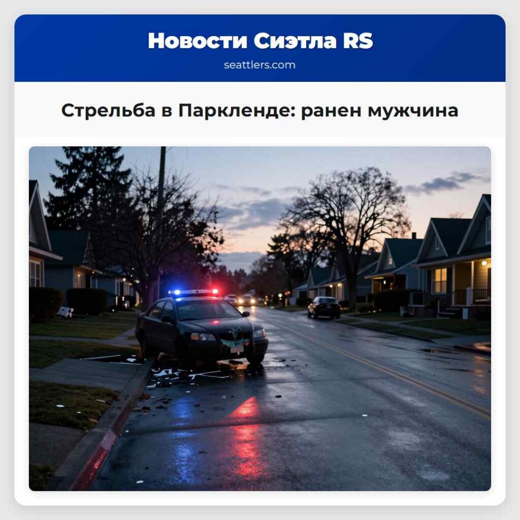 Стрельба в Паркленде: ранен мужчина