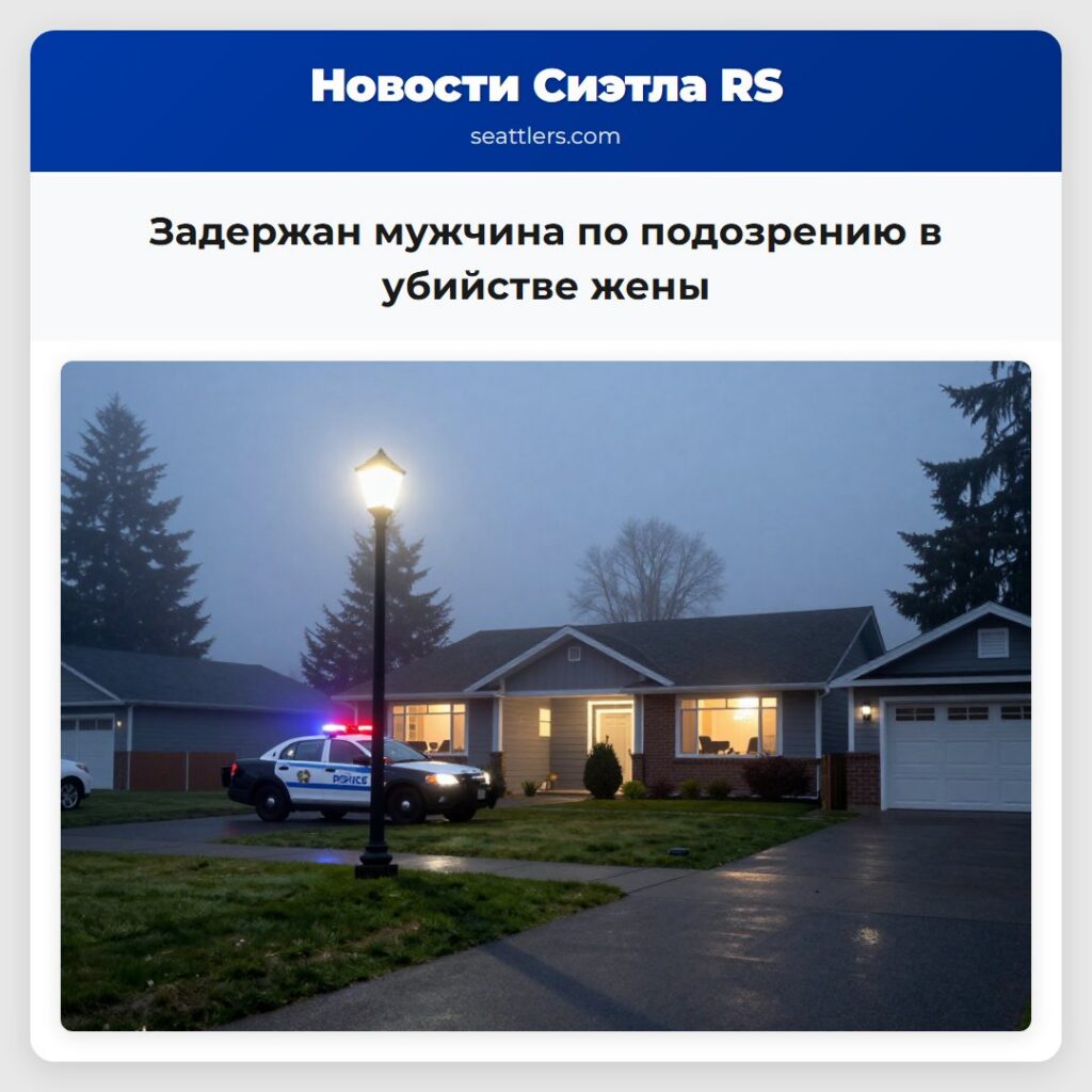 Задержан мужчина по подозрению в убийстве жены