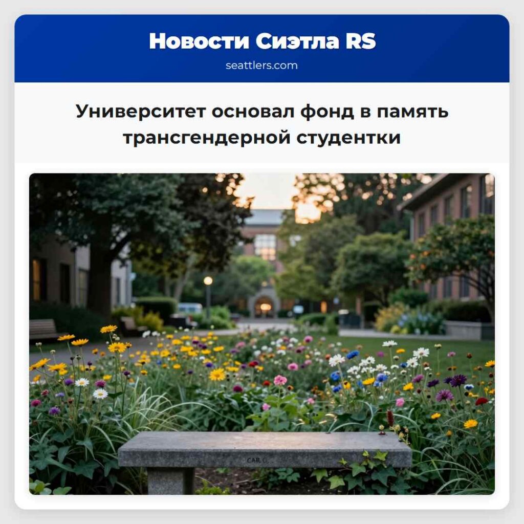 Университет основал фонд в память трансгендерной