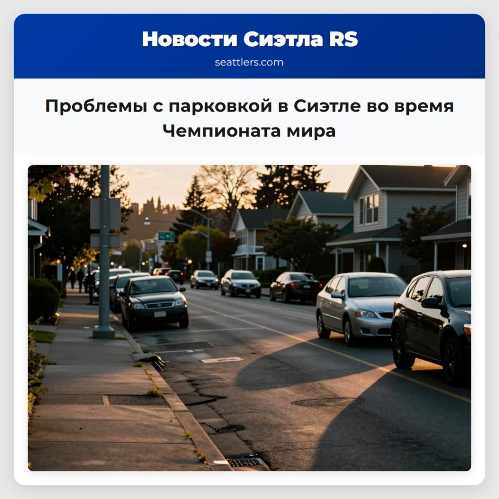 Проблемы с парковкой в Сиэтле во время Чемпионата