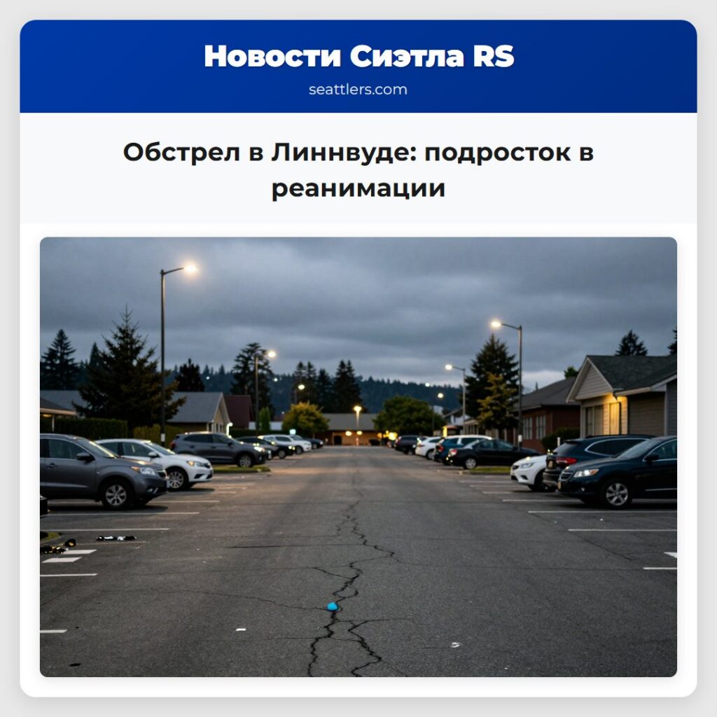 Обстрел в Линнвуде: подросток в реанимации