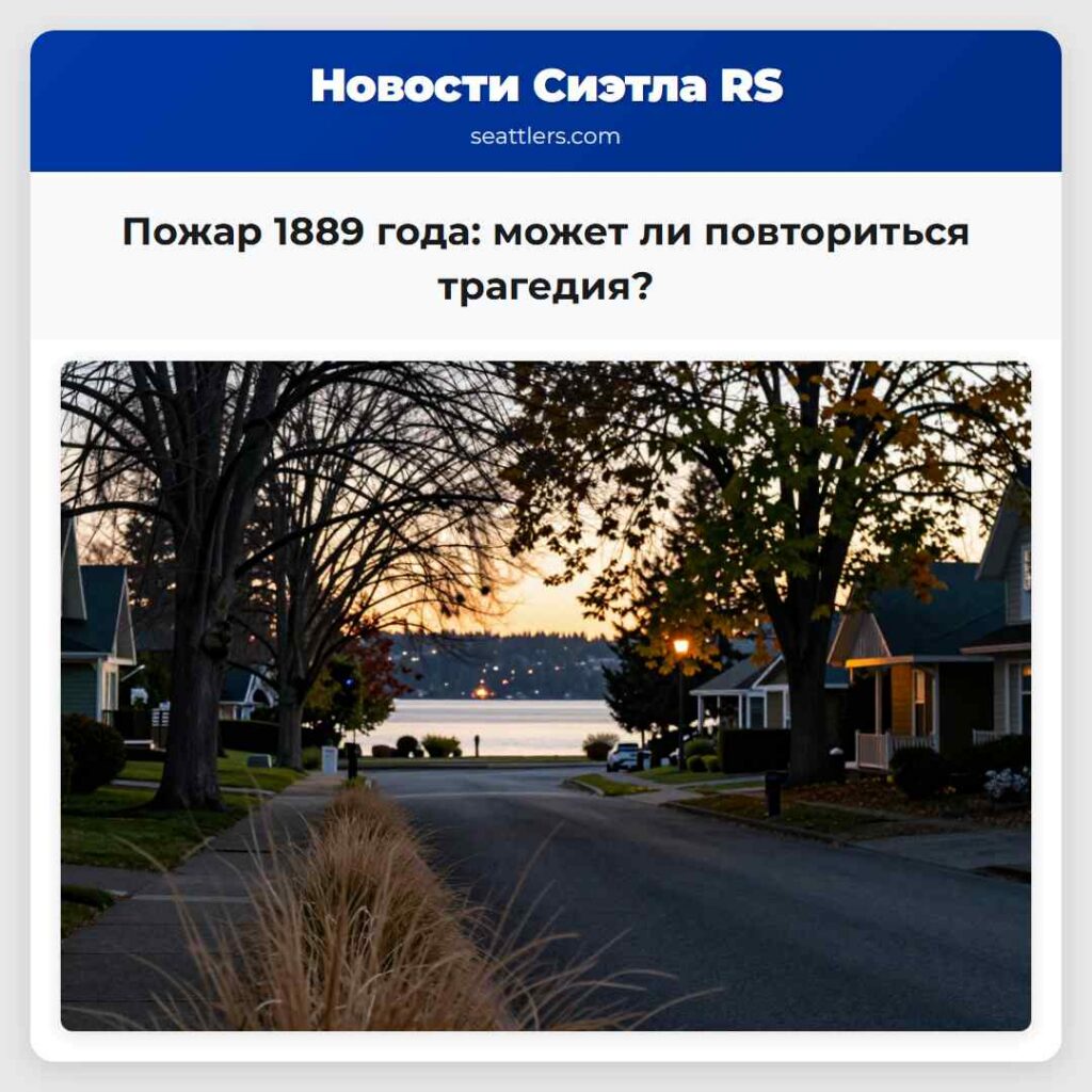 Пожар 1889 года: может ли повториться трагедия?