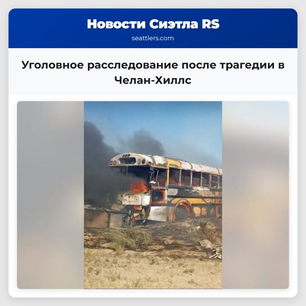 Уголовное расследование после трагедии в