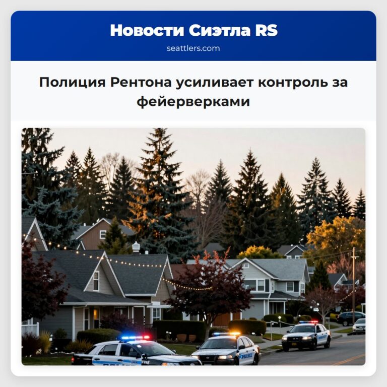 Полиция Рентона усиливает контроль за фейерверками