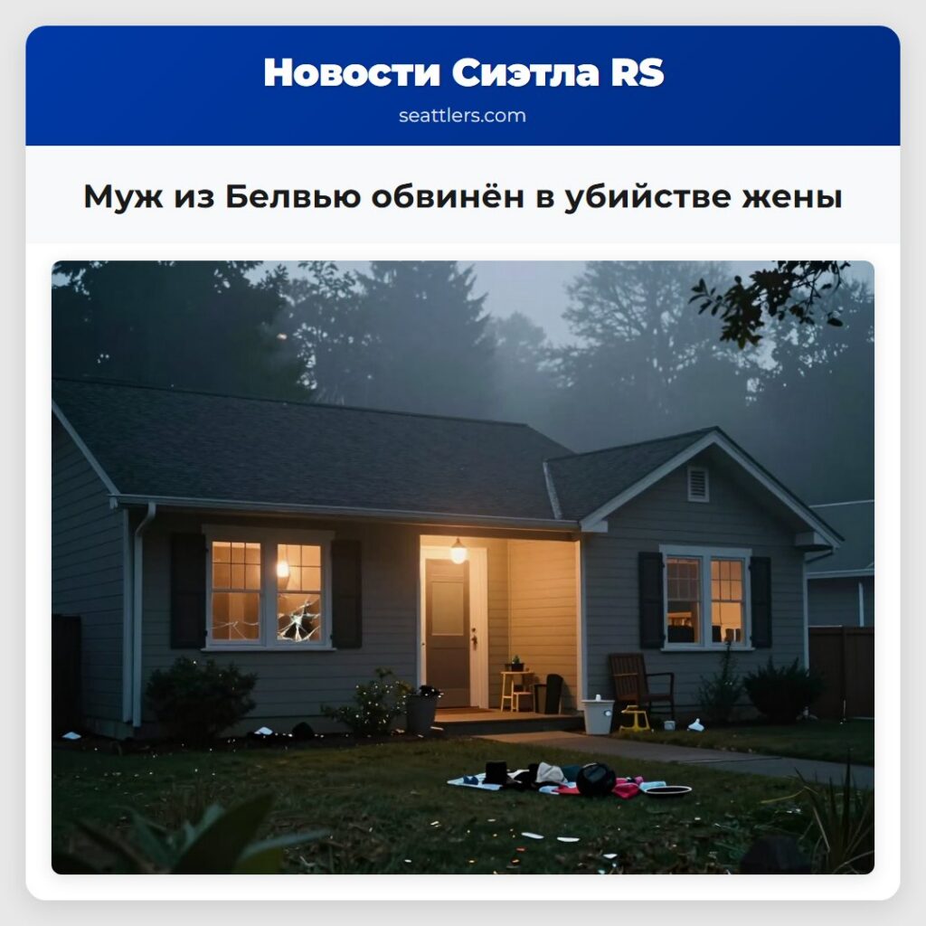Муж из Белвью обвинён в убийстве жены