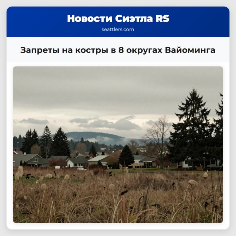 Запреты на костры в 8 округах Вайоминга
