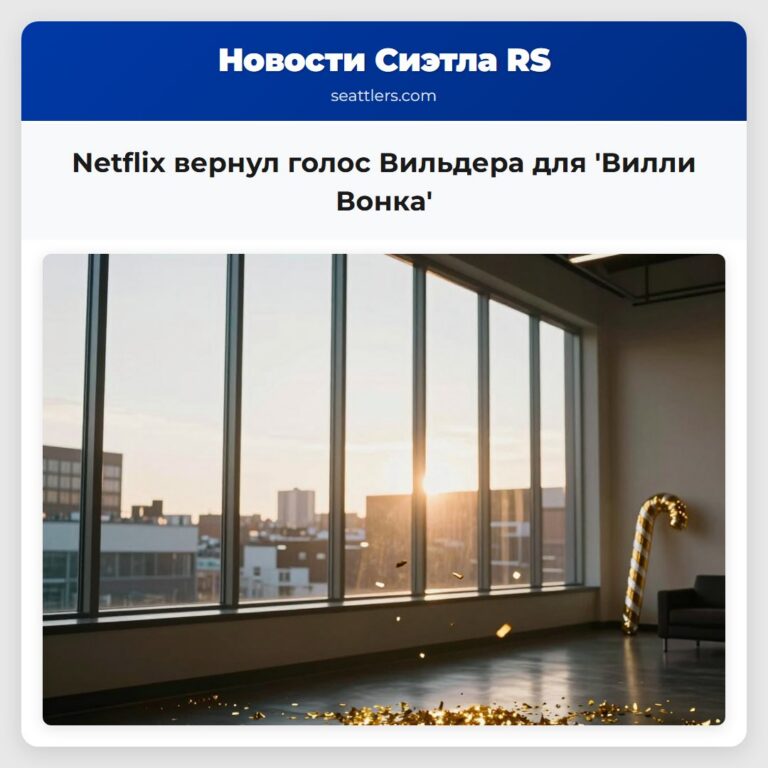 Netflix вернул голос Вильдера для Вилли Вонка