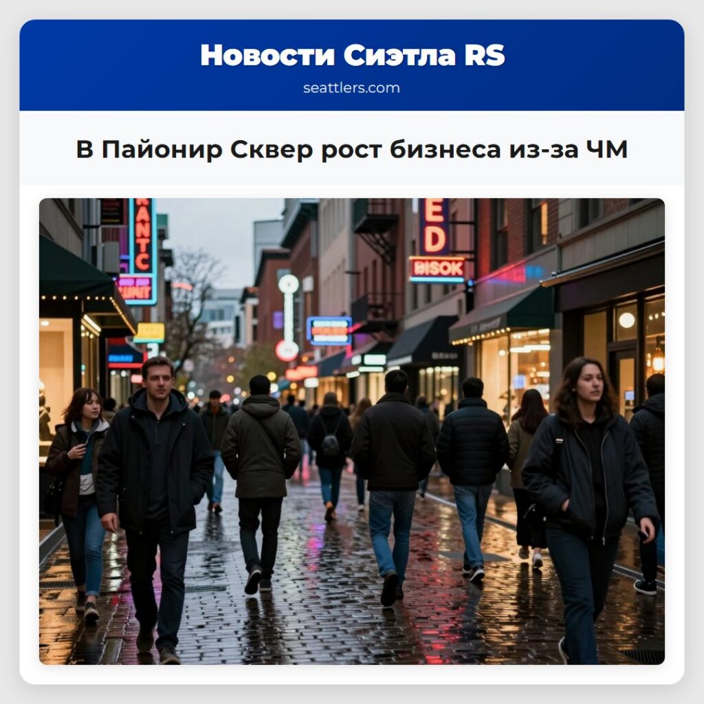 В Пайонир Сквер рост бизнеса из-за ЧМ