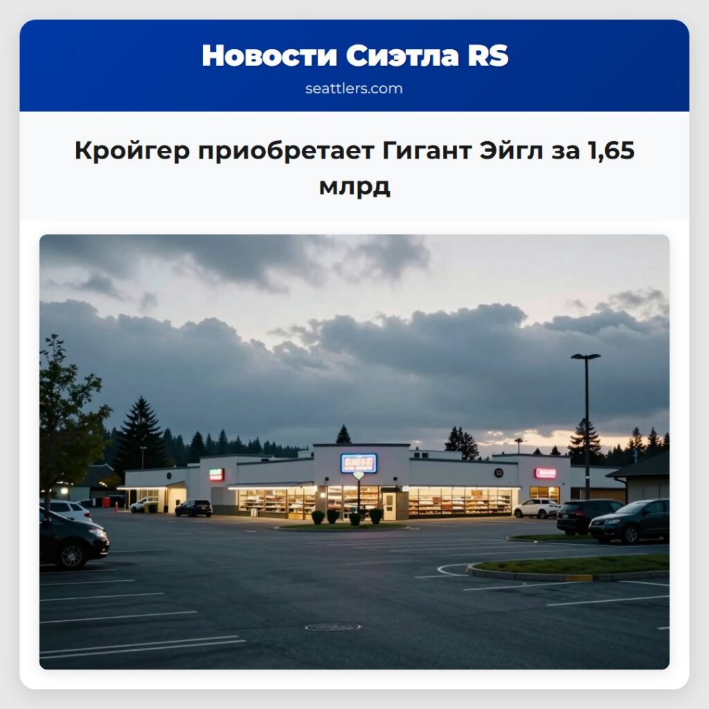 Кройгер приобретает Гигант Эйгл за 1,65 млрд
