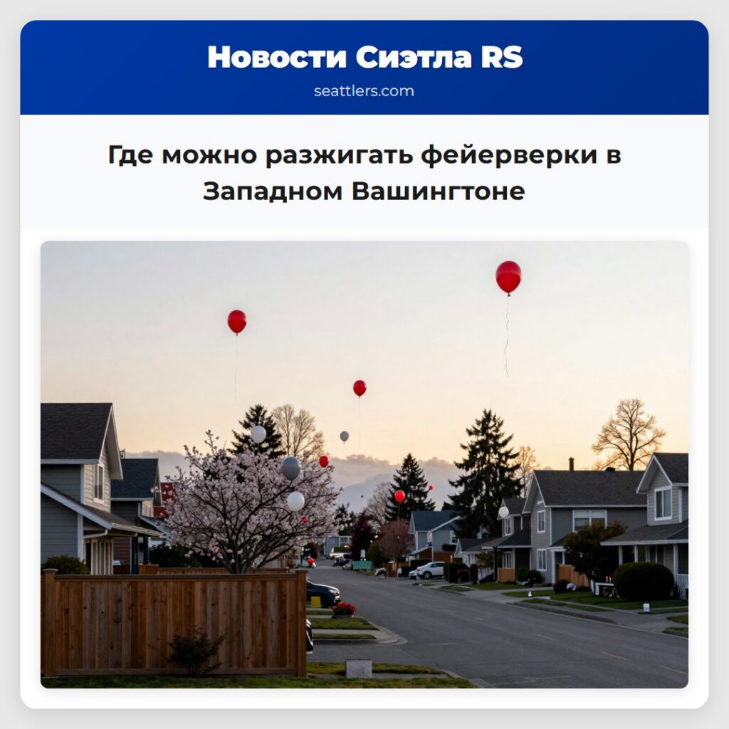 Где можно разжигать фейерверки в Западном
