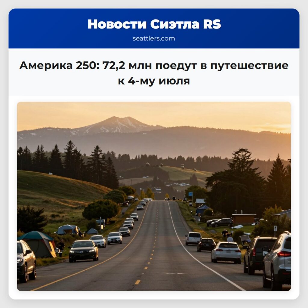 Америка 250: 72,2 млн поедут в путешествие к 4-му