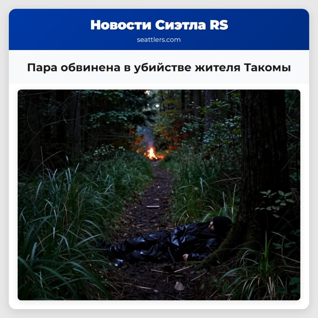 Пара обвинена в убийстве жителя Такомы