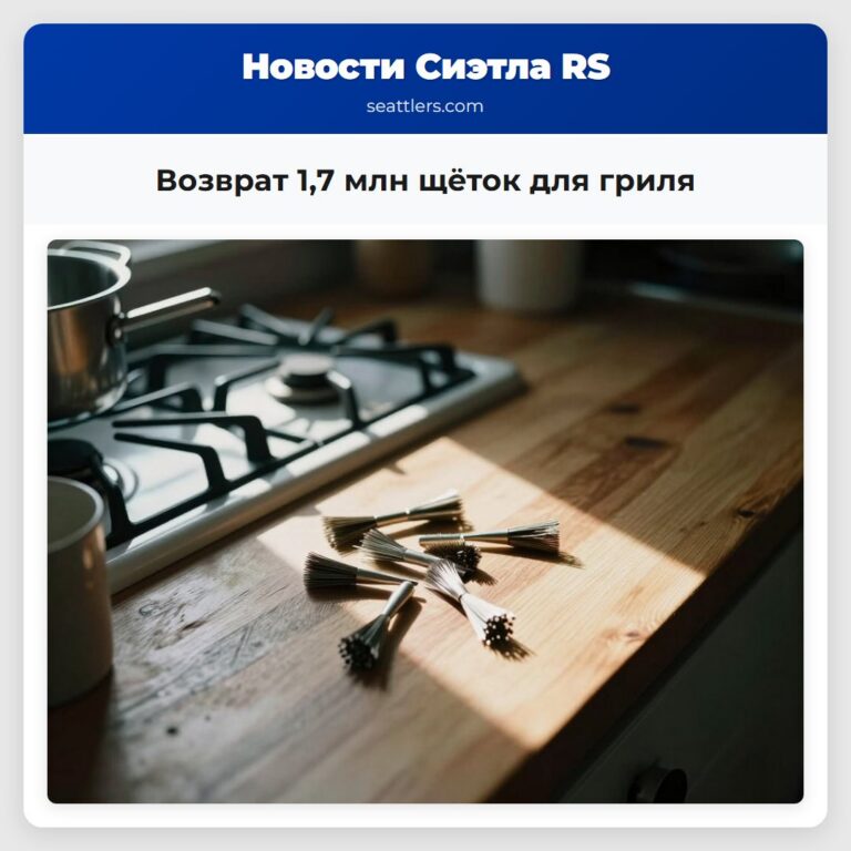 Возврат 17 млн щёток для гриля