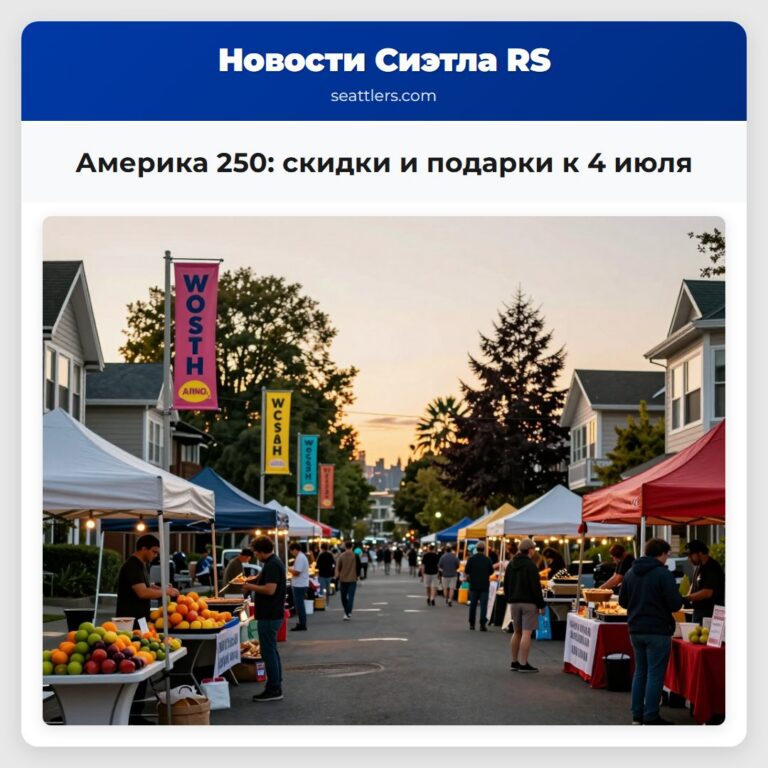 Америка 250 скидки и подарки к 4 июля