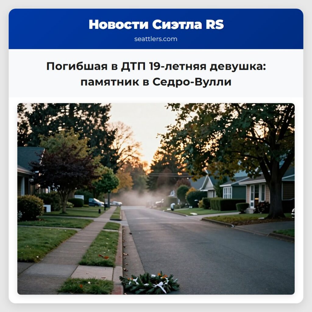 Погибшая в ДТП 19-летняя девушка: памятник в