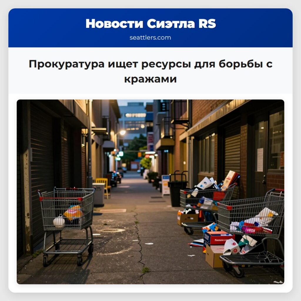Прокуратура ищет ресурсы для борьбы с кражами