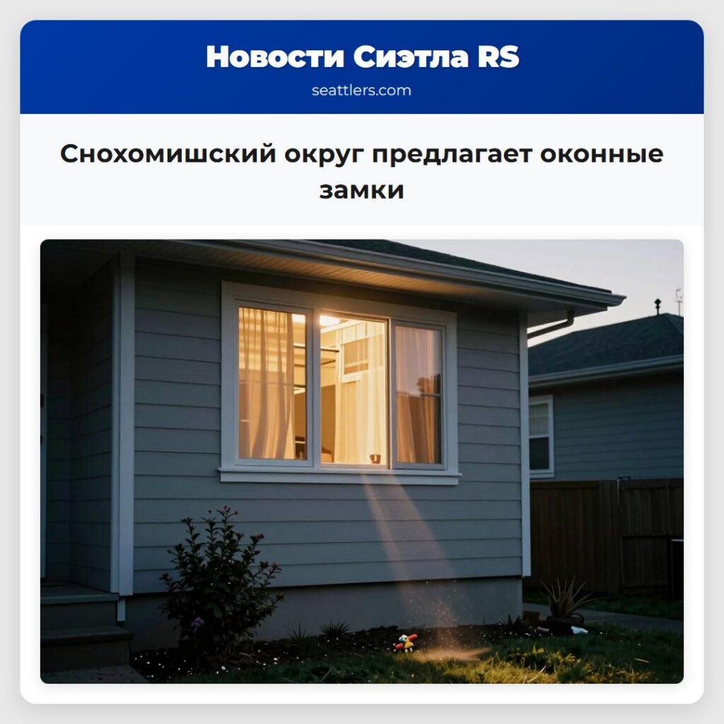 Снохомишский округ предлагает оконные замки